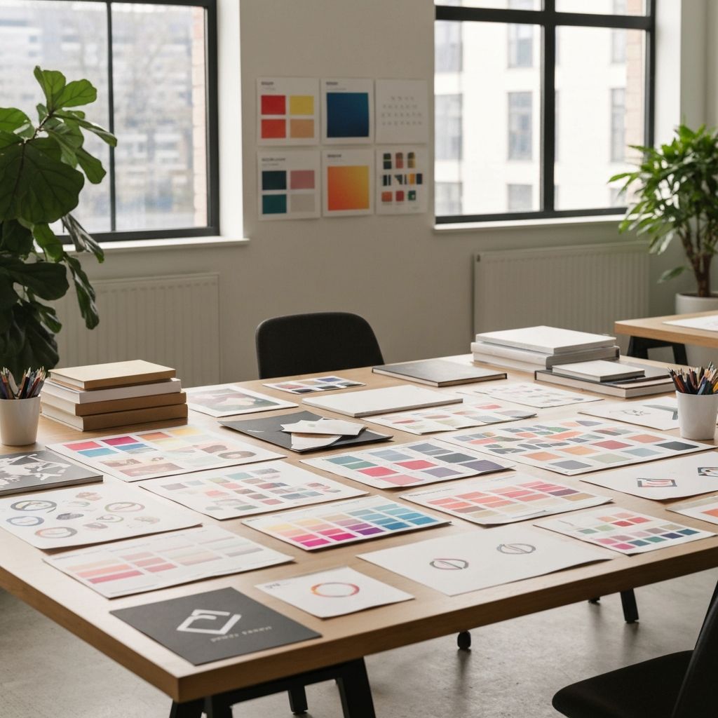 Design studio workspace