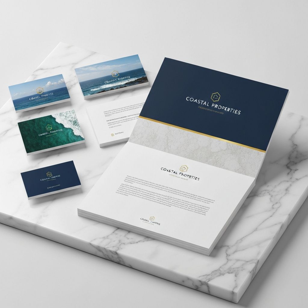 Coastal Properties branding